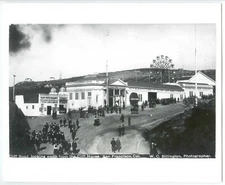 c.1895 SAN FRANCISCO SUTRO BATHS ENTRANCE,FIRTH WHEEL,FOTO SHOP~8x10 PHOTO PRINT