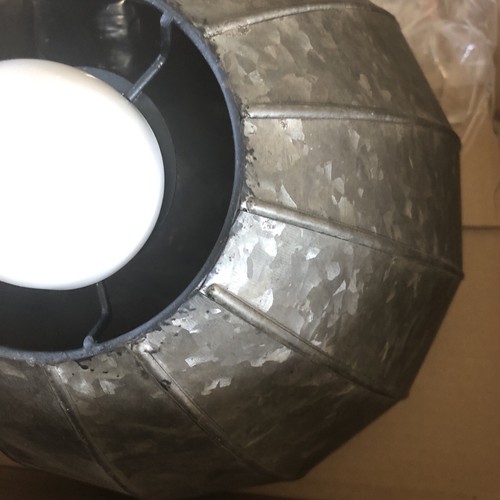 LBL Lighting Astora Metal pendant Light New-Open Box 12” Wide - Picture 9 of 11