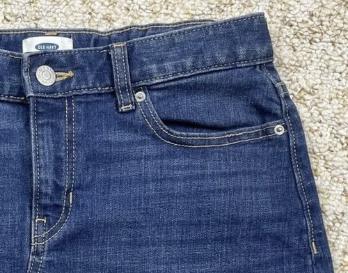 Old Navy Girls Denim Jean Skirt Blue Size 16 (Waist 28") - Picture 11 of 24
