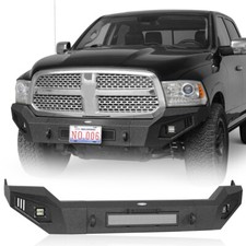 Heavy Duty Steel Front Bumper Wled Lights For Dodge Ram 1500 2013-2018 Pickup Heavy Duty Steel Front Bumper Wled Lights For Dodge Ram 1500 2013-2018 Pickup