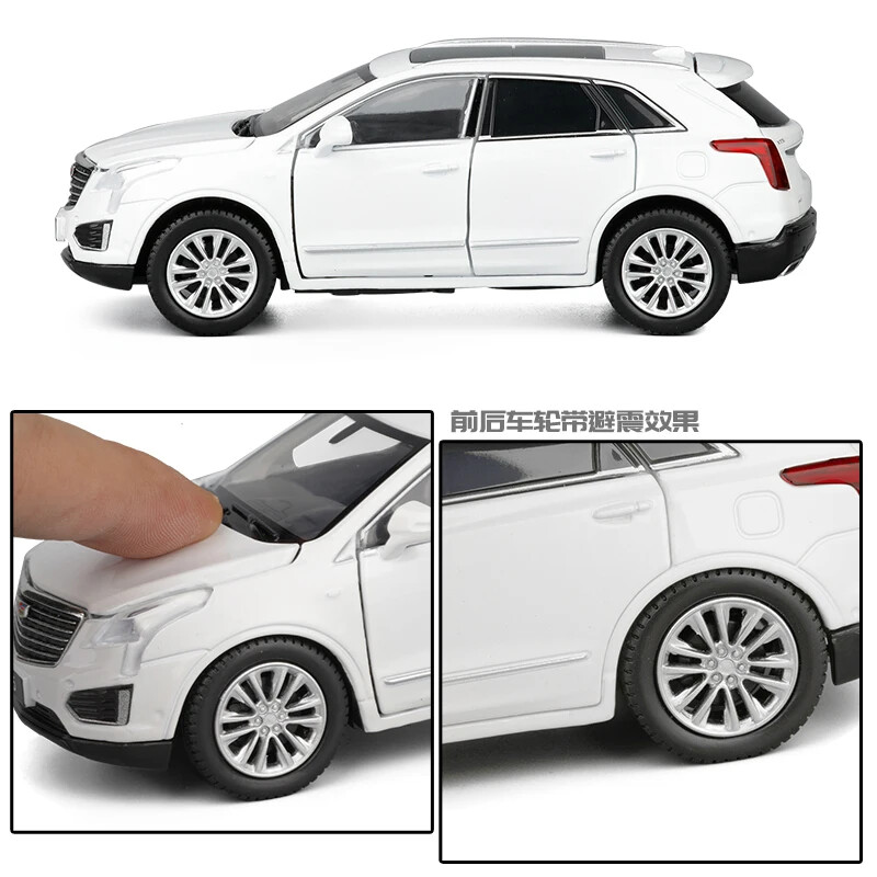 1:32 XT5 Alloy Diecast Car Model Miniature Sound Light Toy vehicle