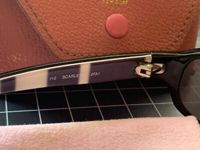 Kate Spade 110 Scarlet/S OFA4 Tortoiseshell Rx Sunglass  display picture 2