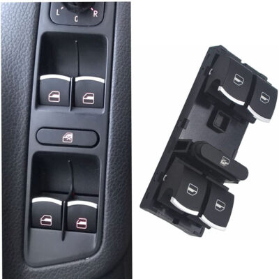 Fensterheberschalter Schalter für VW Golf VI JETTA 3 PASSAT B6 B7 5ND959857 DHL