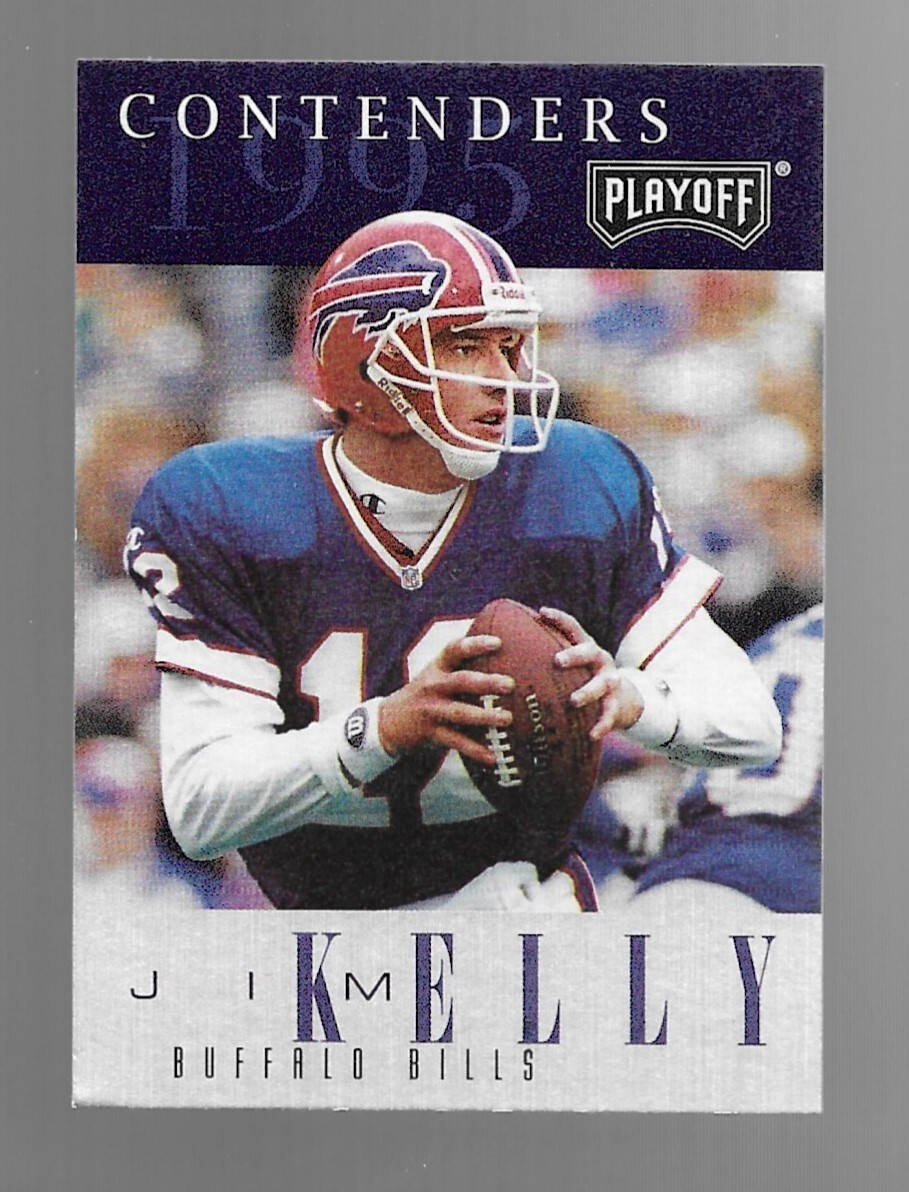 1995 Playoff Contenders #12 Jim Kelly Buffalo Bills   HOF