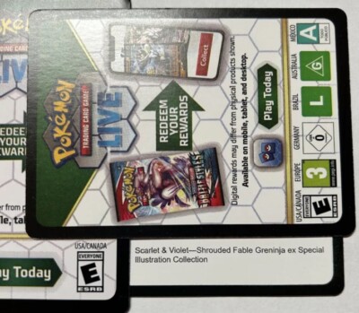 Pokemon TCG SV: Shrouded Fable Greninja ex Special Illustration