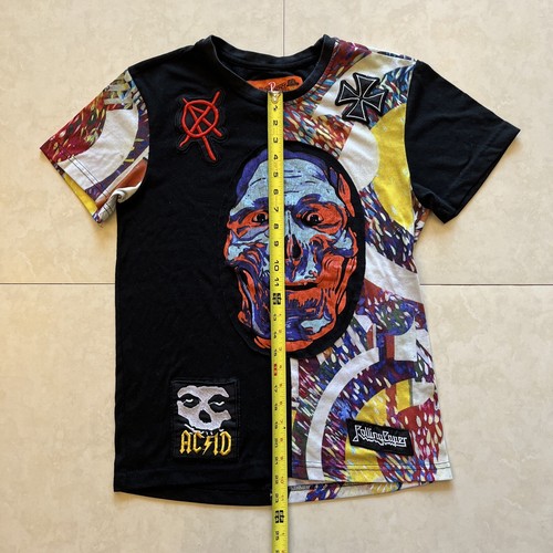 Rolling Paper T Shirt Mens S Short Sleeve Multicolor Embroidery - Picture 7 of 9