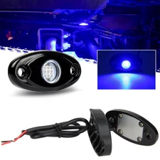 LED Rock Lights for ATV Offroad Truck Boat Underglow Underbody Fender Light Seal