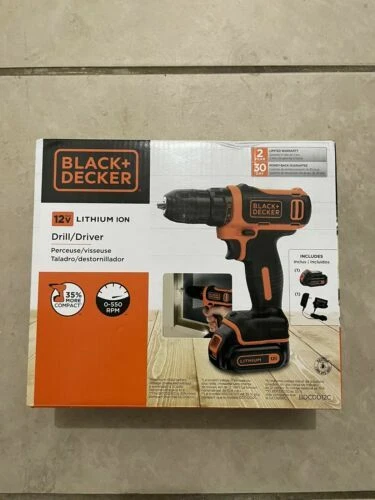 Black+Decker 12V Max Drill/Driver BDCDD12C Review