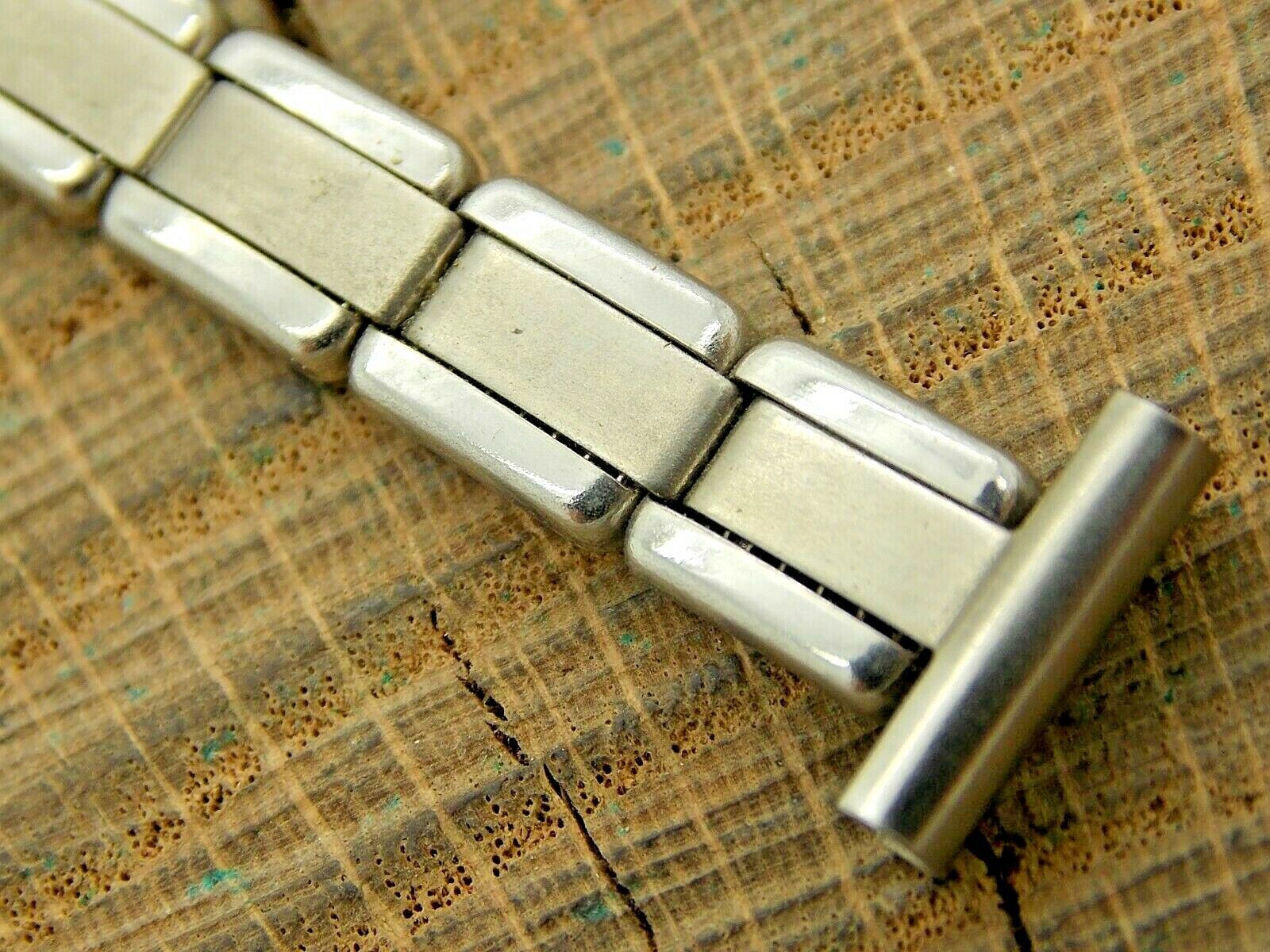 Fischer Vintage NOS Unused Stainless Watch Band 12mm Straight Lug Expansion Lady