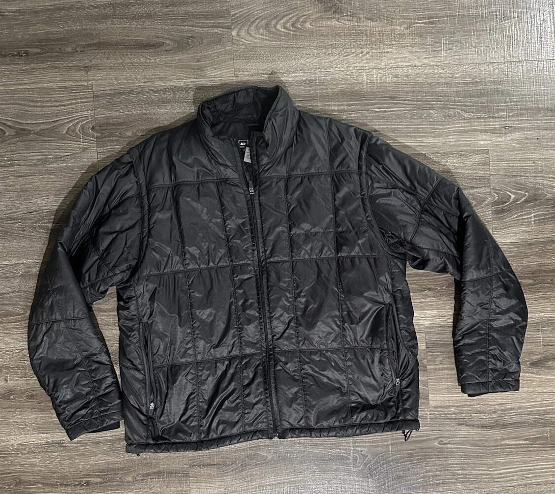 REI Men's Pertex Quantum Lightweight Jacket Coat Vest Size 2XL Black