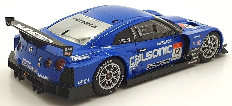 Autoart 1/18 Scale diecast 80877 Calsonic Impul Nissan GT-R #12 2008 Super GT