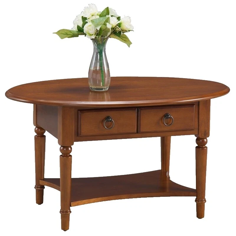 Mesas de mesa de centro tradicionales de madera maciza