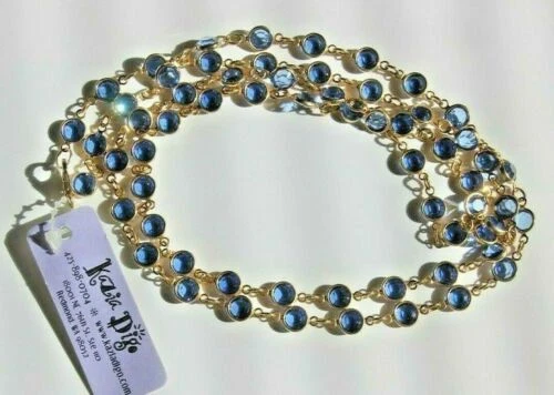 Sapphire Yellow Gold Filled Fashion Jewelry Sets