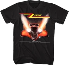 ZZ Top Rock Band Music Group Eliminator  T Shirt Full Size S-5XL