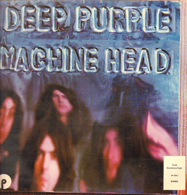 DEEP PURPLE-LP- MACHINE HEAD- PURPLE CLUB EDITION-GERMANY-FOC-1972