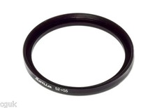 Sonia Aluminium 52mm to 55mm 52 55 Step Up Filter Ring Stepping Adapter