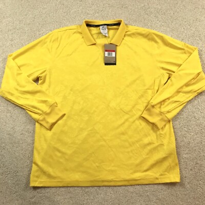 Nike Tech Pack Dri Fit Long Sleeve Top Shirt Mens Large Yellow Floral DQ4294