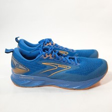 Brooks Mens Levitate GTS 6 1103951D405 Blue Running Shoes Sneakers Size 11.5 D
