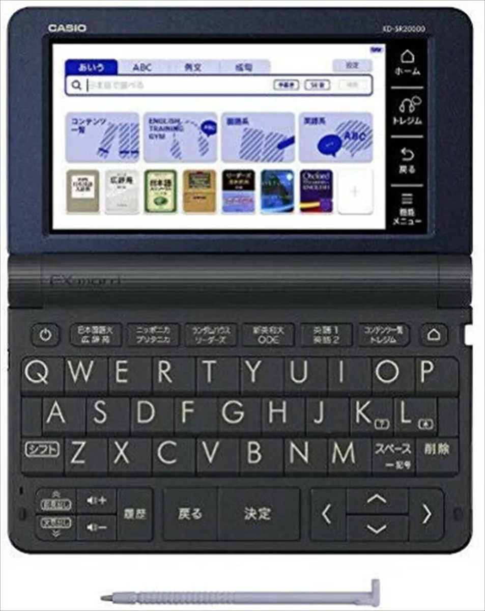 Casio Electronic Dictionary EX-Word XD-SR20000 Black Learn