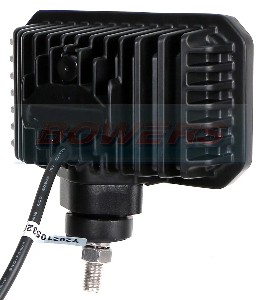 Vertical Mount Rectangular LED Headlight Headlamp With DRL Light Tractor Plant - Image 2 of 3