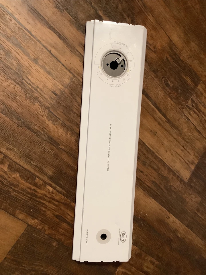 Panel de control secador Roper pieza blanca # 3977941 (322) Foto 2 de 4