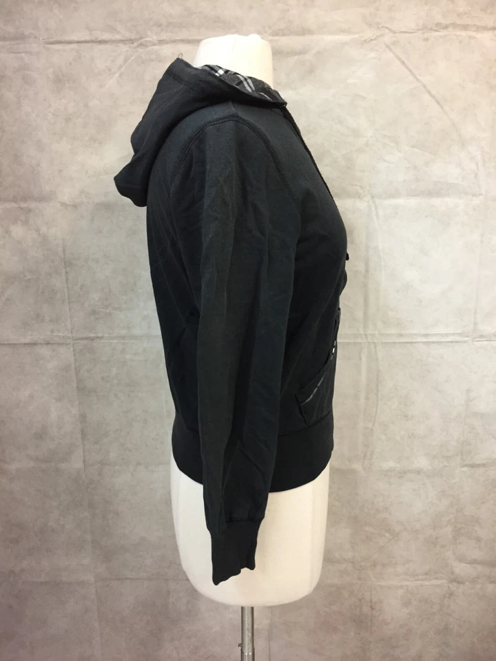 Laura Scott Women's Full Zip Hoodie Black Size S - Image 4 of 4