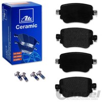 ATE Ceramic BremsbelÄGe Hinten FüR Skoda Octavia Leon Audi A1 Q3 VW Polo Caddy