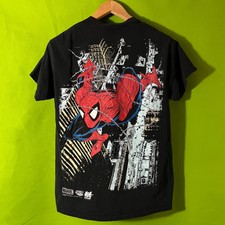 Medium HUF Marvel Comics SpiderMan Black T Sh...