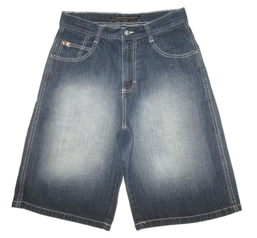 Southpole 4180 Baggy Skater Denim Shorts Tag Size 30 Y2K
