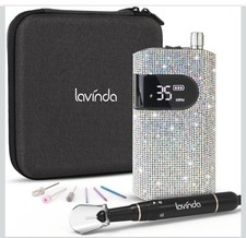 Professional Rechargeable Nail Drill Machine, Lavinda 35000rpm cordless Diamond