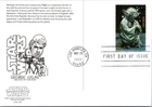 Dr Jim Stamps Postal Stationery Card Star Wars Master Yoda First Day Issue