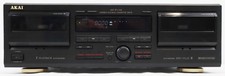 AKAI Stereo Doppelkassettendeck DX W1100 ohne Fernbedienung 260368