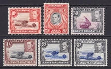 KUT GVI MM Stamps. Better Perfs etc. Values to 3/-. Cat £410.