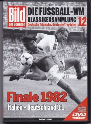 DVD Fussball-WM Klassiker BILD - WM Finale 1982  Deutschland - Italien  + Heft