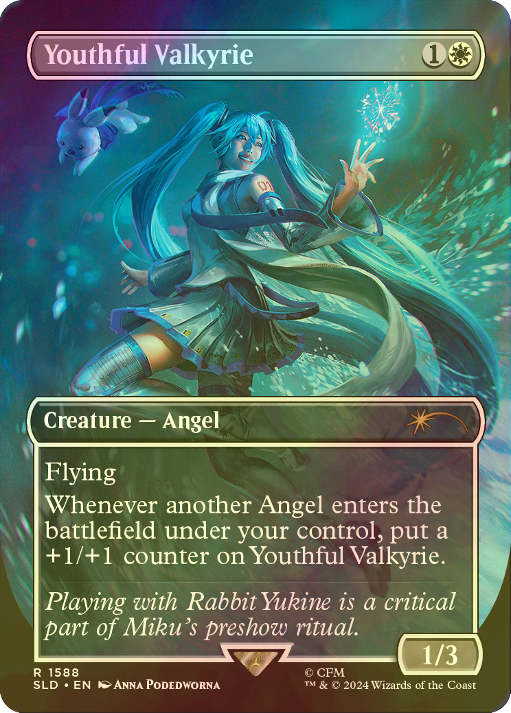 MTG Youthful Valkyrie English Secret Lair FOIL | eBay