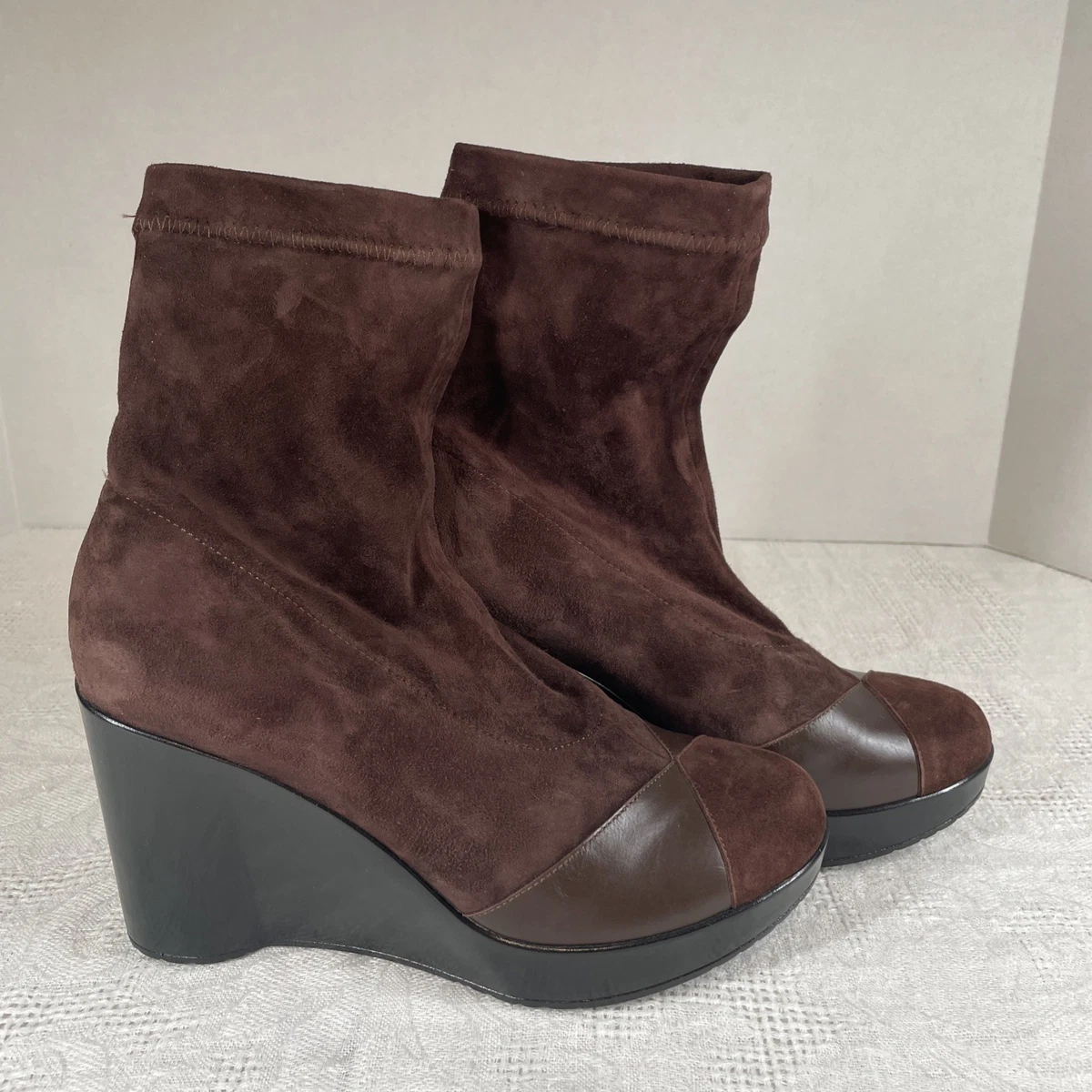 Robert Clergerie Brown Suede Boots for Women for sale | eBay display picture 3