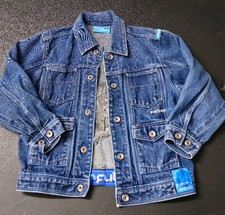 Platinum FUBU Fat Albert Vintage Children's Jean Jacket Size M 5 