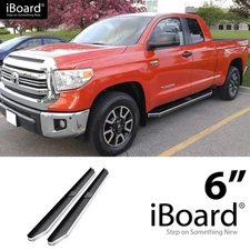 APS Running Board Polished 6" Fit Toyota Tundra Double Cab 07-21