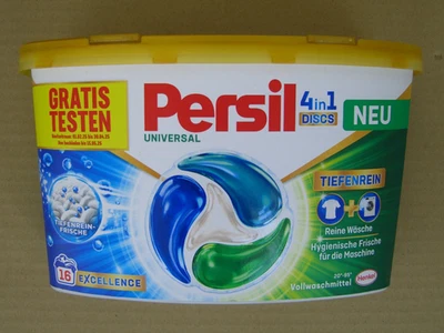 Persil 4 in 1 Discs Universal Vollwaschmittel tiefenrein 16 WL - Bild 1 von 4
