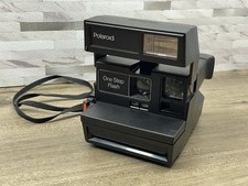 Vintage Polaroid One Step Flash 600 Instant Film Camera - Tested Works