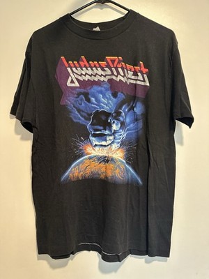 VTG authentic  88 Judas Priest Sz:XL Ram It Down single!stitch band Concert Tee
