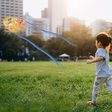 Thumb Ejection Kite Finger Launcher Kite Kid Toys Cartoon Flying Toy Portable