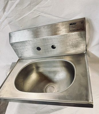 Eagle Group HSA-10-AM American Made Stainless Steel Wall Mount Hand Sink 19''x15''