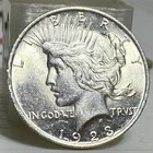 1923 PEACE SILVER DOLLAR - BRILLIANT UNCIRCULATED               - L👀K!