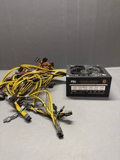 2000W PSU 96 Efficiency Mining Power Supply 110  240V w/ Multiple PCI-E Cables