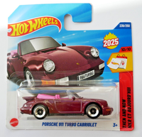 Hot Wheels - Porsche 911 Turbo Cabriolet - Then And Now 2025 - HYW37