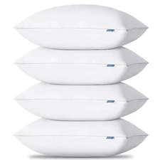 Pillows King Size Set of 4, Hotel Quality Bed Pillows for Sleeping 4 Pack, Co...