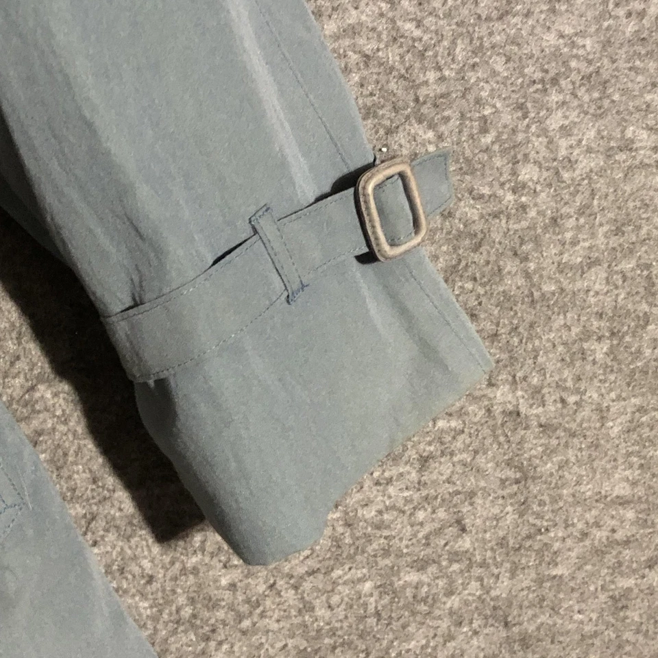 Gabardina London Fog para mujer 6 pequeña gris cremallera aislante forrada con cinturón EE. UU. Foto 3 de 4