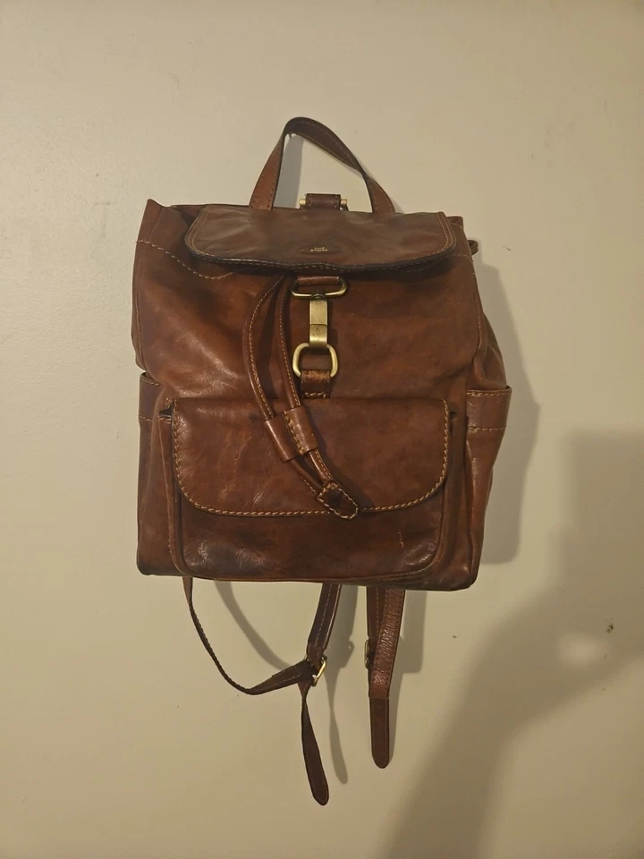 VG The Bridge Italy Genuine Leather Backpack - Image 2 of 4