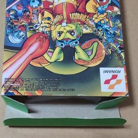 There is a box theory Bucky O'Hare Famicom retro game FC Konami KONAMI